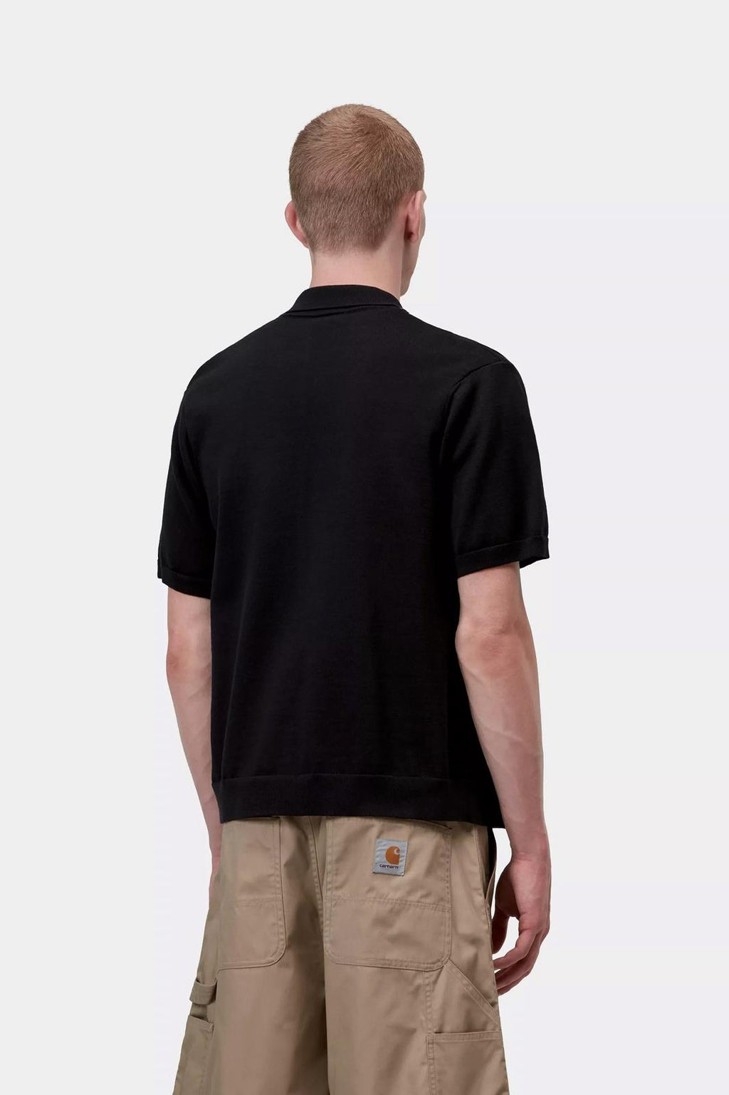 CARHARTT WIP SS Mello knit shirt stripe black