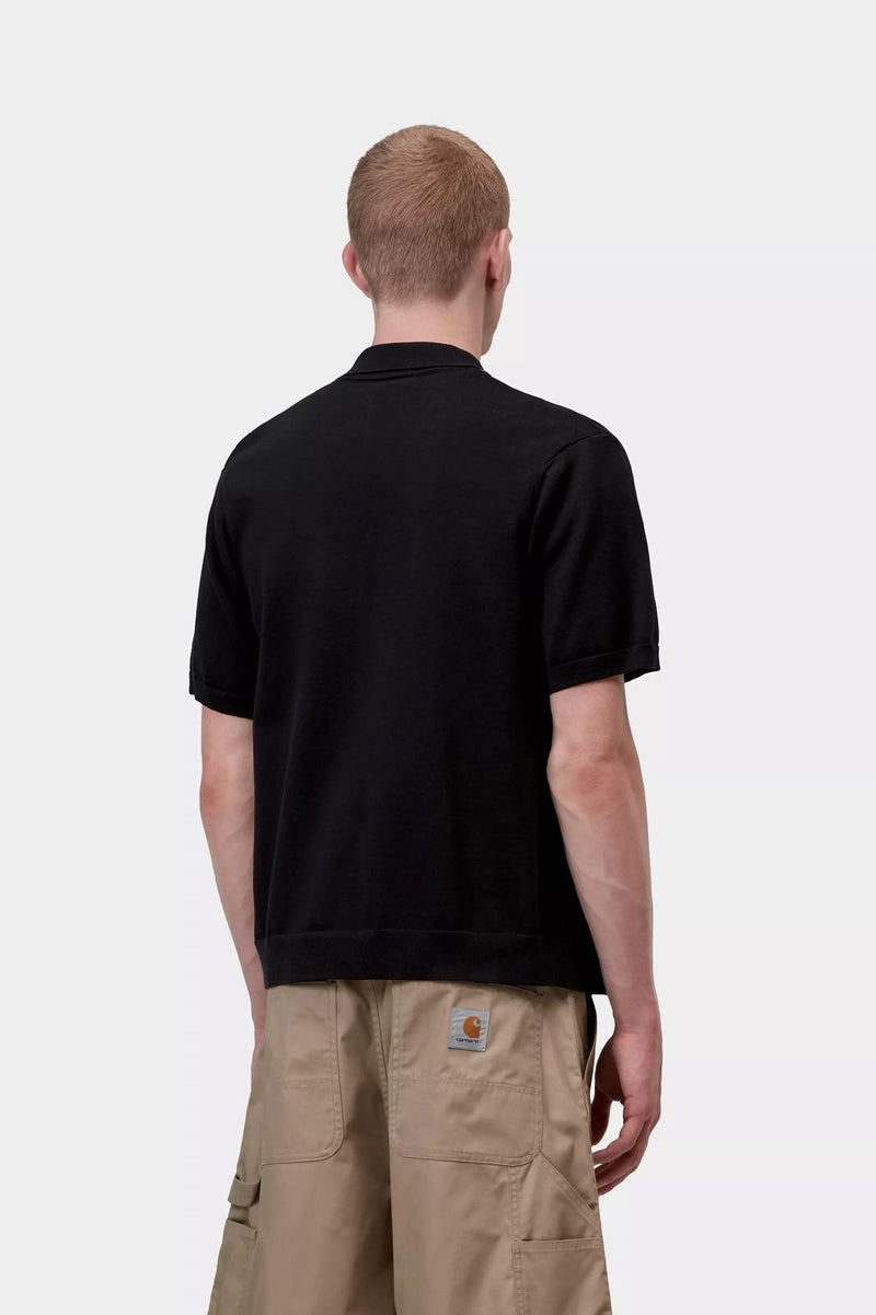 CARHARTT WIP SS Mello knit shirt stripe black