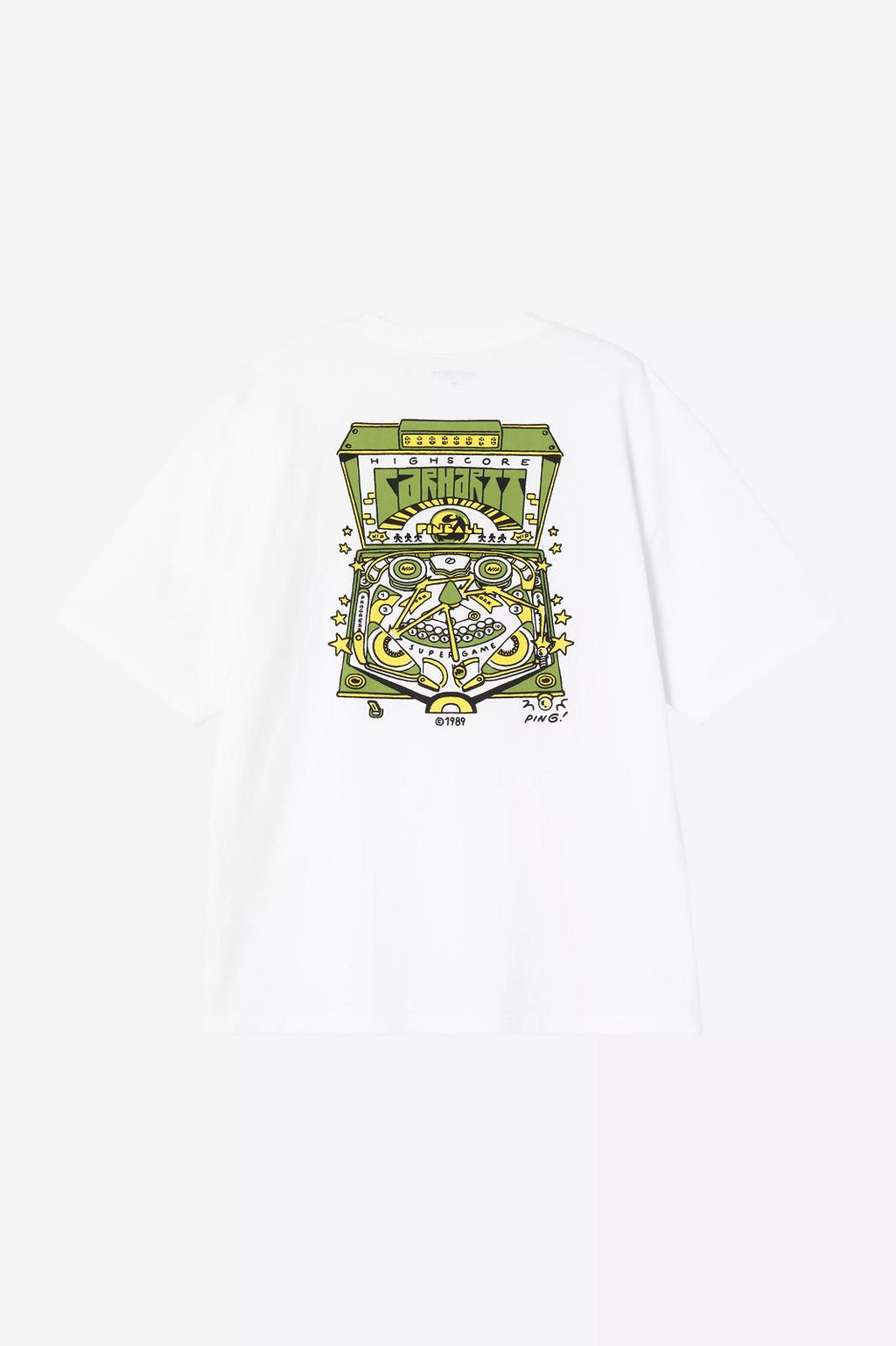 CARHARTT WIP SS Pinball t-shirt white