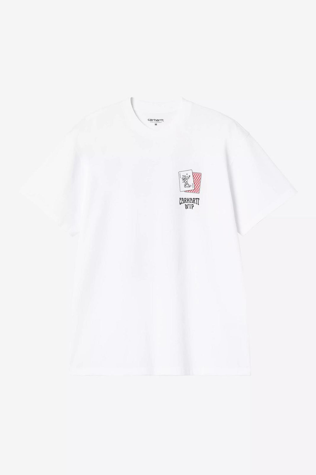 CARHARTT WIP SS Playing cards t-shirt white