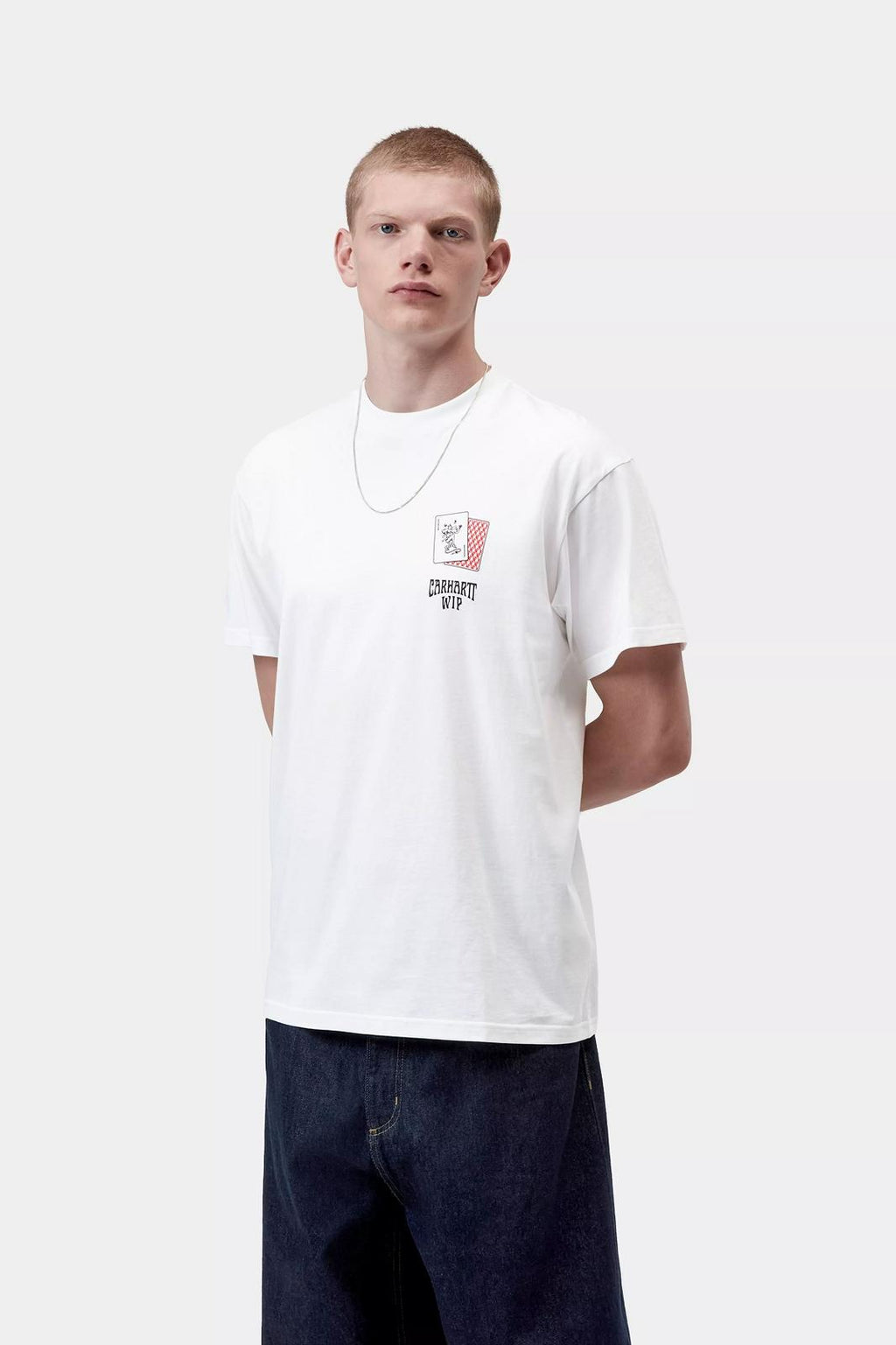 CARHARTT WIP SS Playing cards t-shirt white