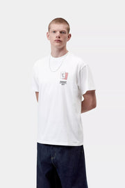 CARHARTT WIP SS Playing cards t-shirt white