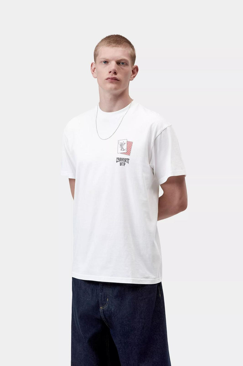 CARHARTT WIP SS Playing cards t-shirt white