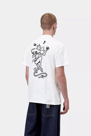 CARHARTT WIP SS Playing cards t-shirt white