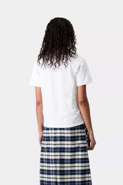 CARHARTT WIP SS Pocket heart t-shirt white red