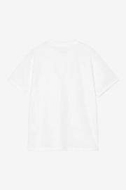 CARHARTT WIP SS Pocket heart t-shirt white red