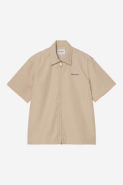 CARHARTT WIP SS Postal zip shirt iroko