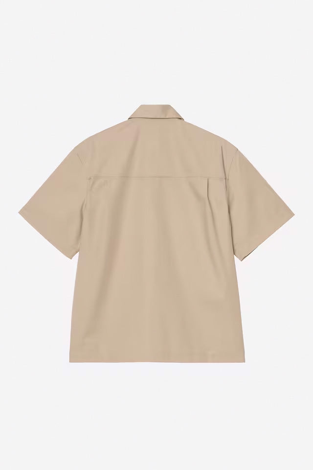 CARHARTT WIP SS Postal zip shirt iroko