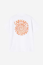 CARHARTT WIP SS Spirals t-shirt white