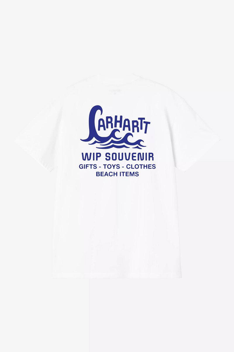 CARHARTT WIP SS Waves t-shirt white