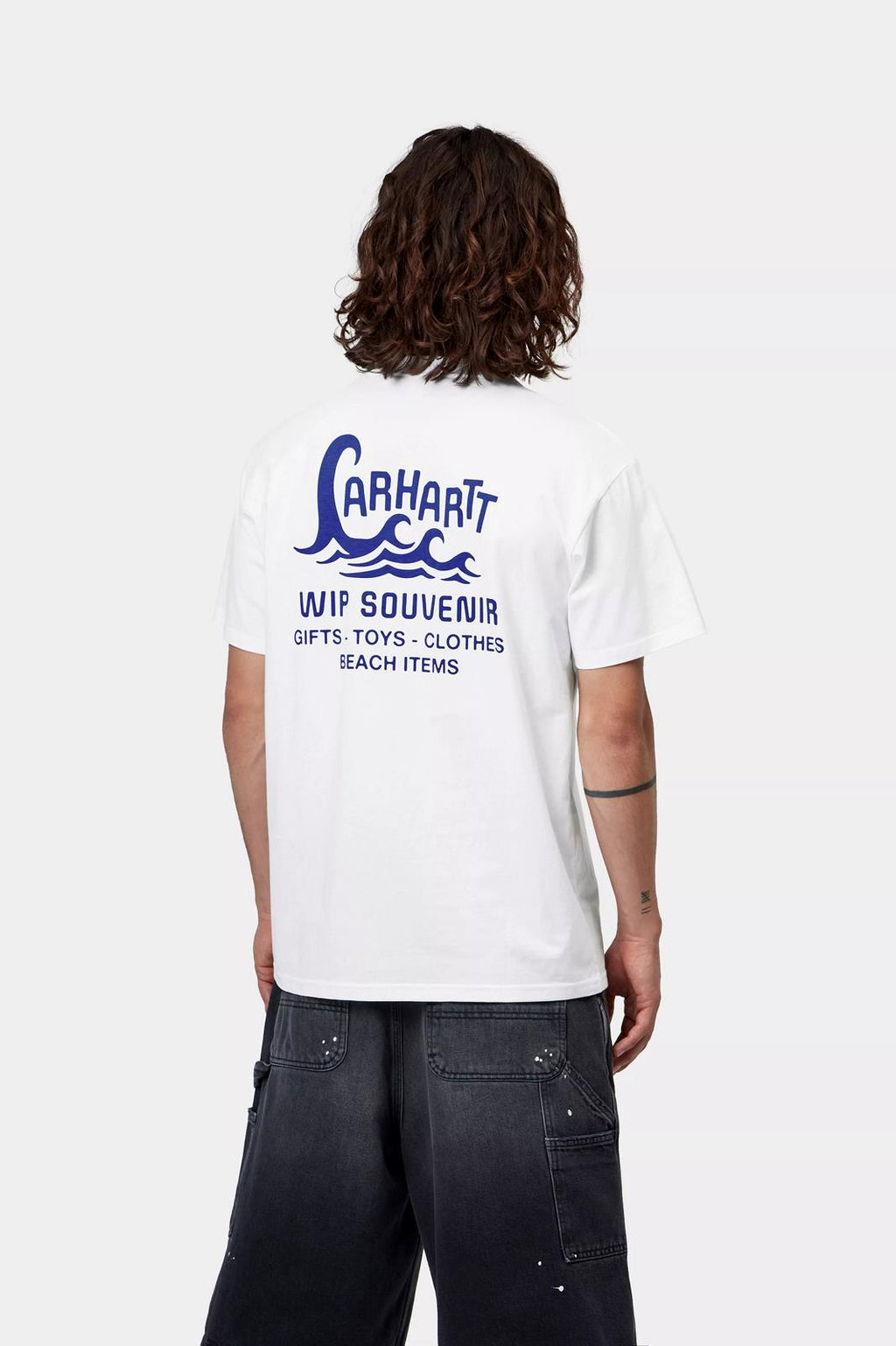 CARHARTT WIP SS Waves t-shirt white