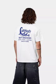 CARHARTT WIP SS Waves t-shirt white