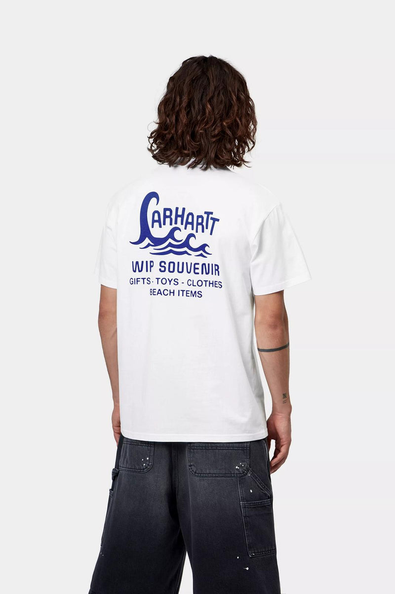 CARHARTT WIP SS Waves t-shirt white