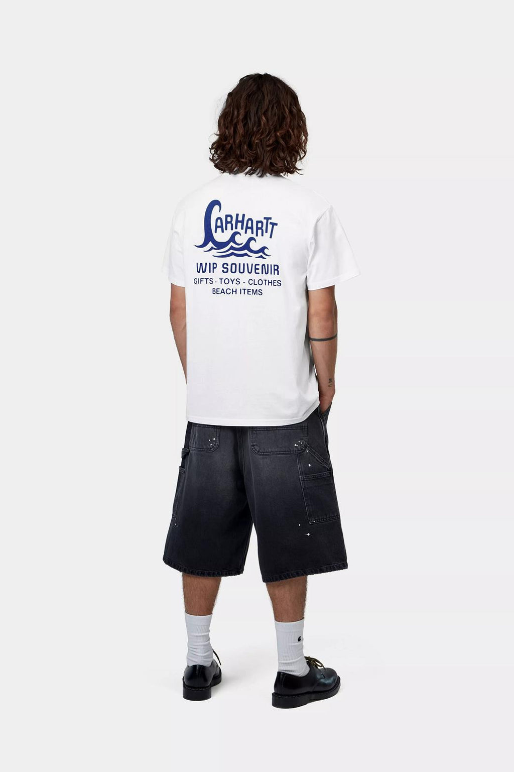 CARHARTT WIP SS Waves t-shirt white