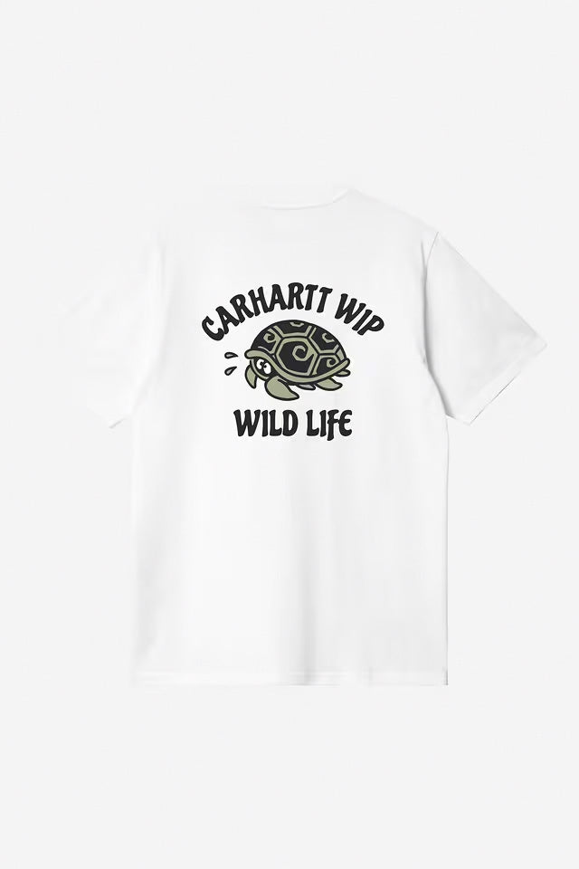 CARHARTT WIP SS Wild life t-shirt white