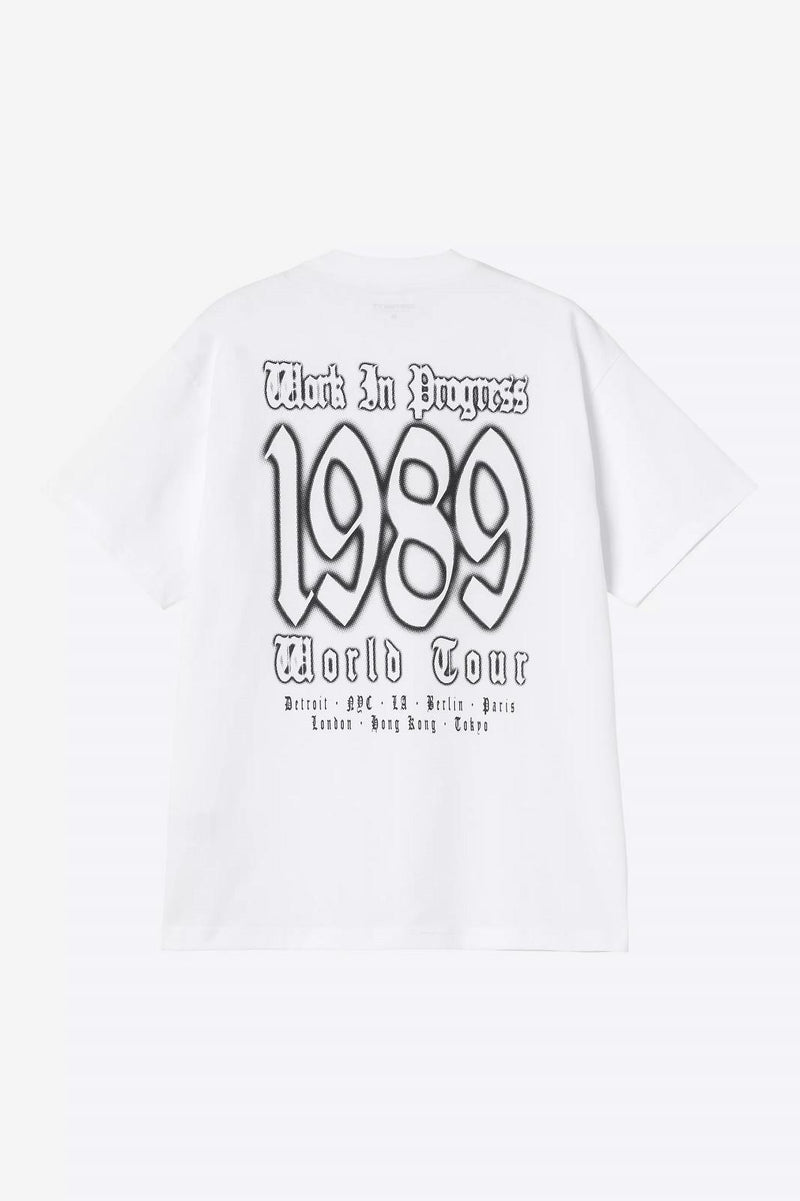 CARHARTT WIP SS World tour t-shirt white
