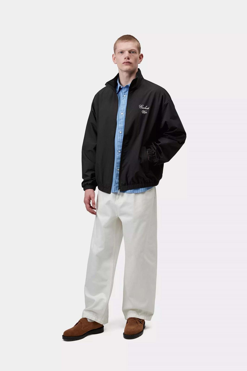 CARHARTT WIP Travon jacket black wax