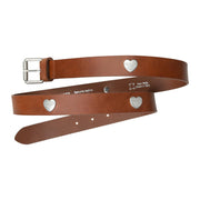 CARHARTT WIP Tylor belt cognac silver