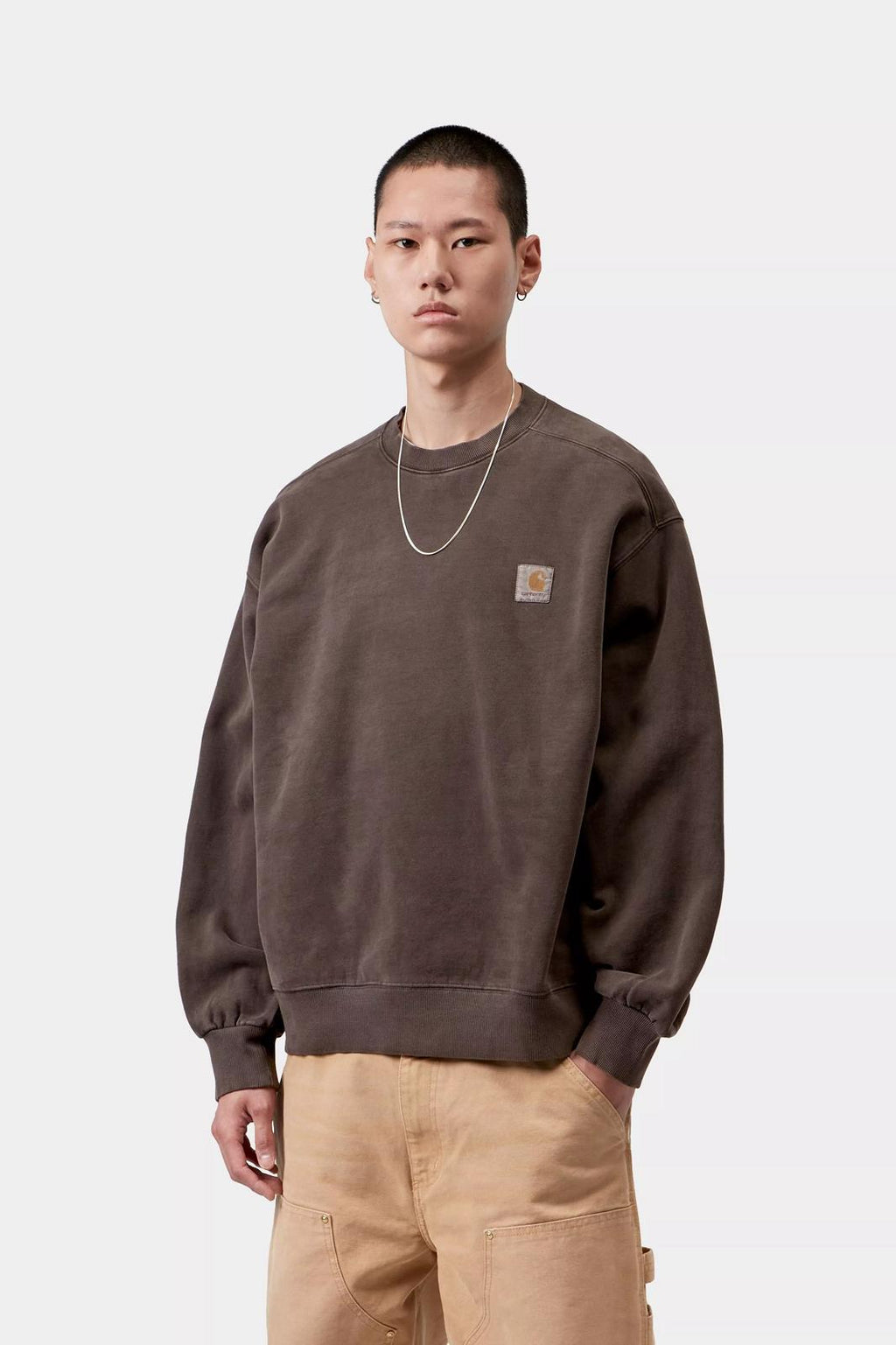 CARHARTT WIP Vista sweatshirt tobacco