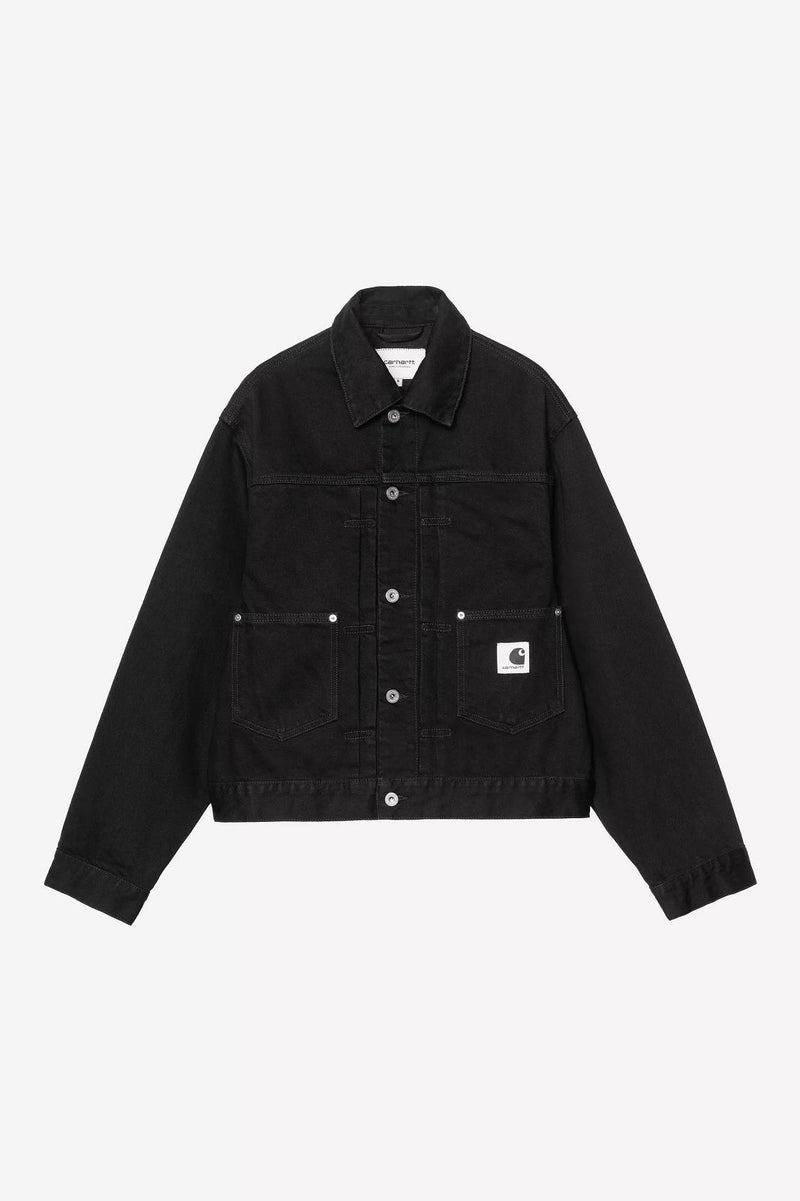 CARHARTT WIP W' Belmar jacket black rinsed
