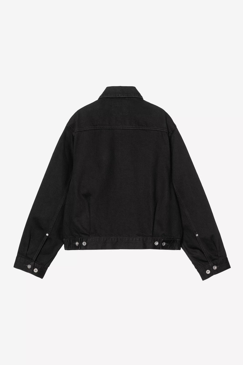 CARHARTT WIP W' Belmar jacket black rinsed