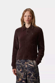 CARHARTT WIP W' LS Maine polo palisander