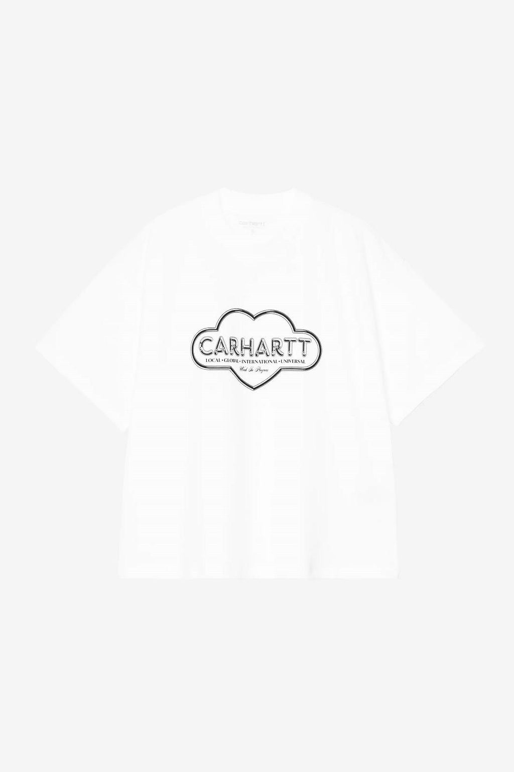 CARHARTT WIP W' SS Cloud heart t-shirt white