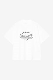 CARHARTT WIP W' SS Cloud heart t-shirt white