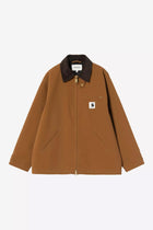 CARHARTT WIP Women's clark jacket hamilton brown tobacco
