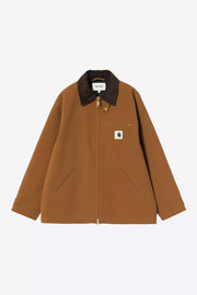 CARHARTT WIP Women's clark jacket hamilton brown tobacco