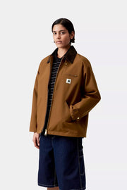 CARHARTT WIP Women's clark jacket hamilton brown tobacco