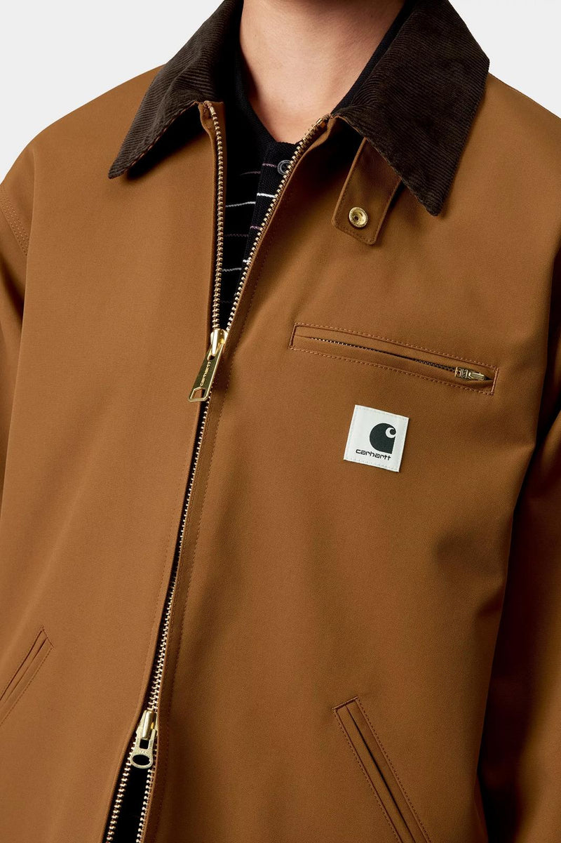 CARHARTT WIP Women's clark jacket hamilton brown tobacco