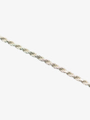 CARNE BOLLENTE Blingy bunny necklace silver