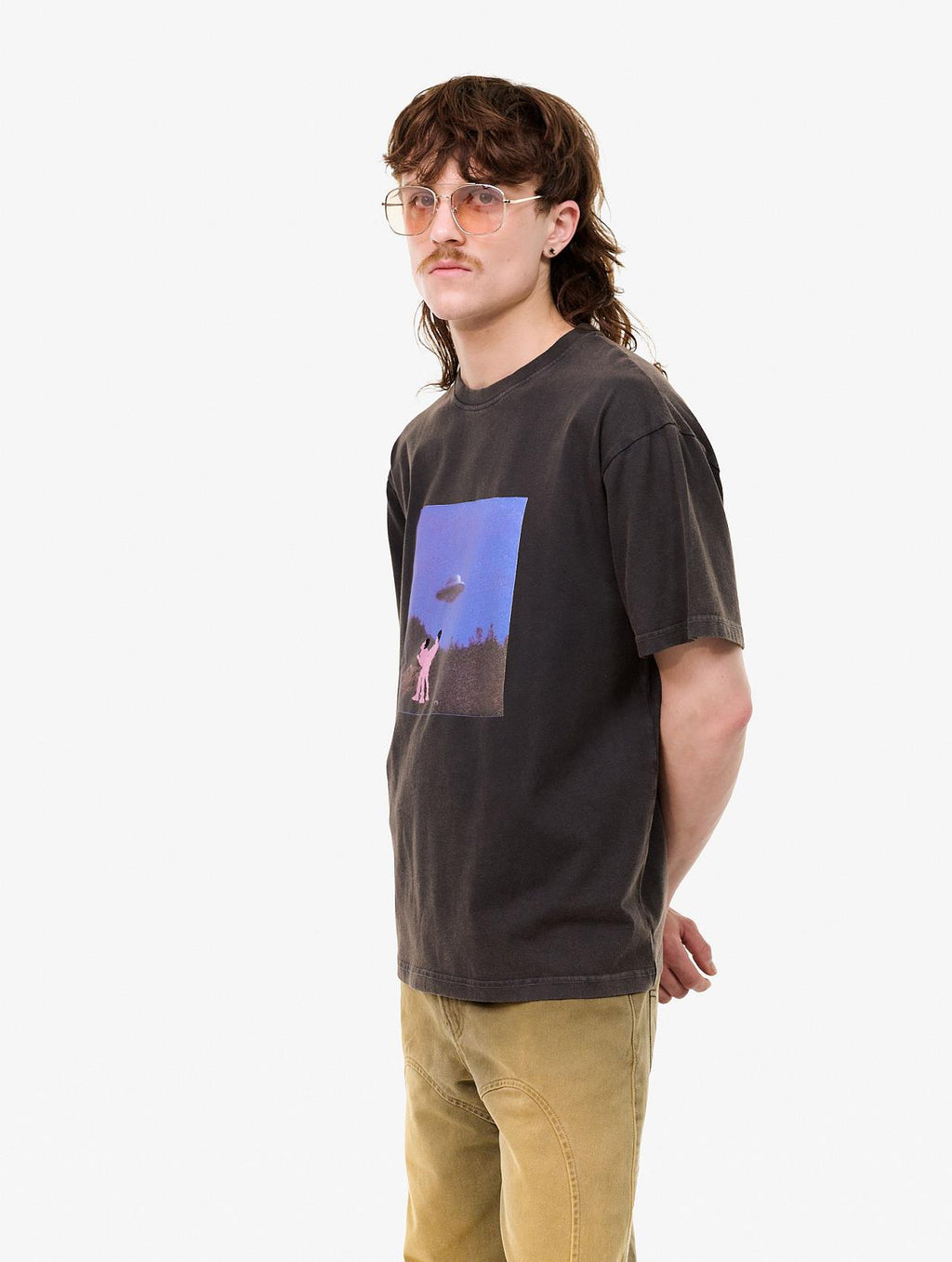 CARNE BOLLENTE I came from outerspace t-shirt off black