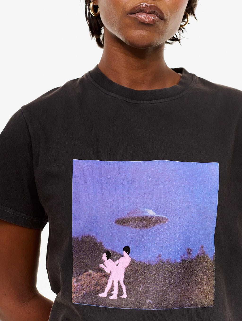 CARNE BOLLENTE I came from outerspace t-shirt off black