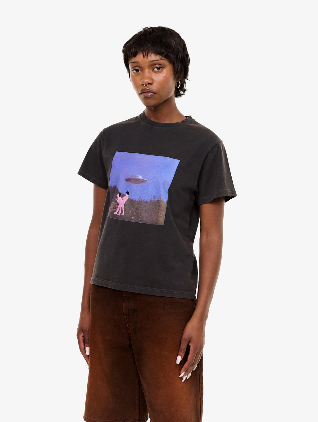 CARNE BOLLENTE I came from outerspace t-shirt off black