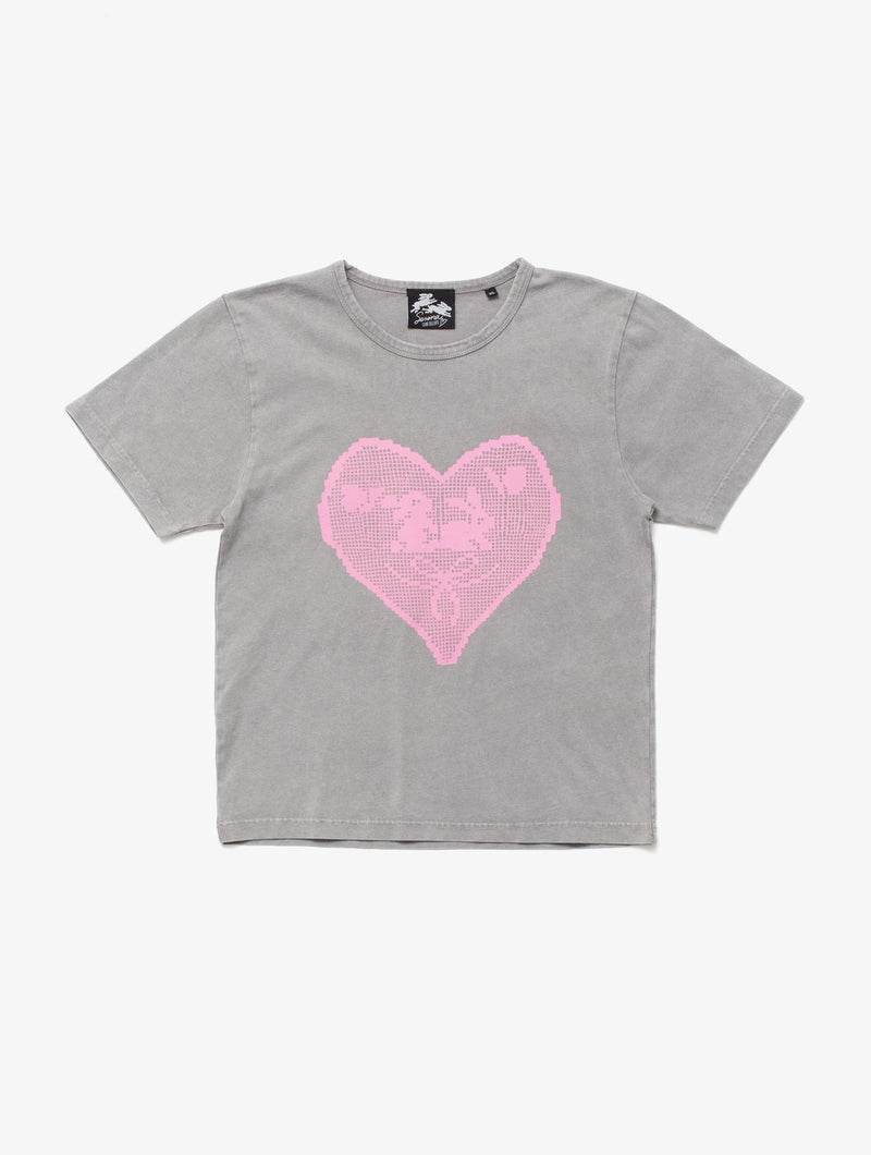 CARNE BOLLENTE Lapins & lace t-shirt off grey