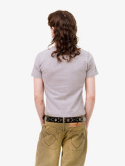 CARNE BOLLENTE Lapins & lace t-shirt off grey