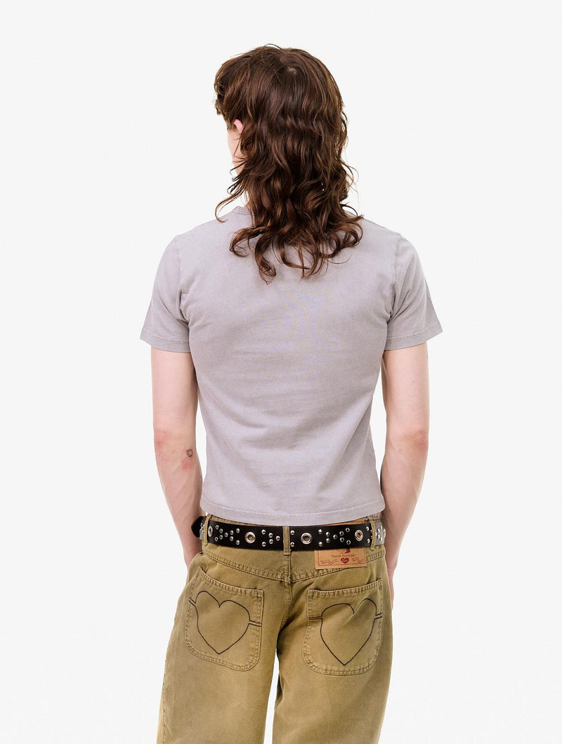 CARNE BOLLENTE Lapins & lace t-shirt off grey