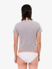 CARNE BOLLENTE Lapins & lace t-shirt off grey