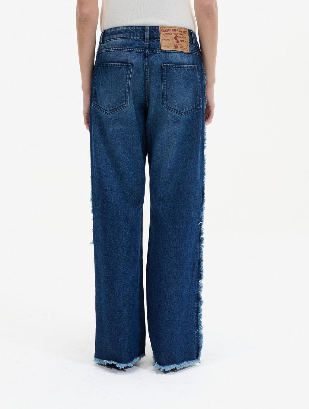 CARNE BOLLENTE Love pants live on off blue