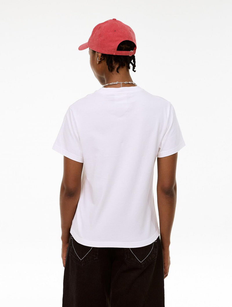 CARNE BOLLENTE Lucky club t-shirt white