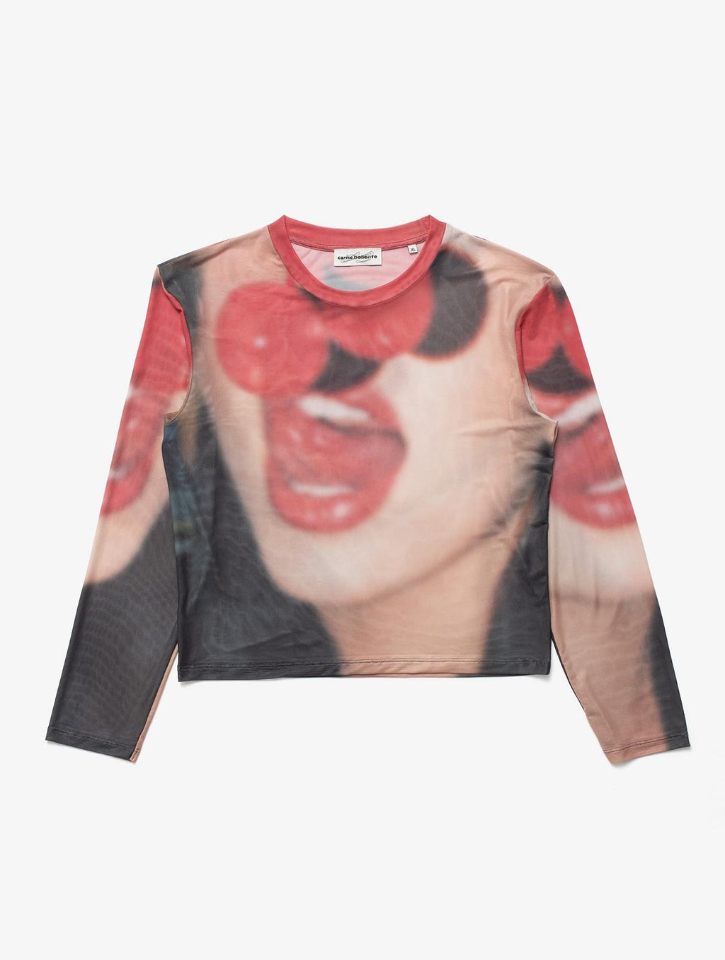 CARNE BOLLENTE Maraschino madness longsleeve aop