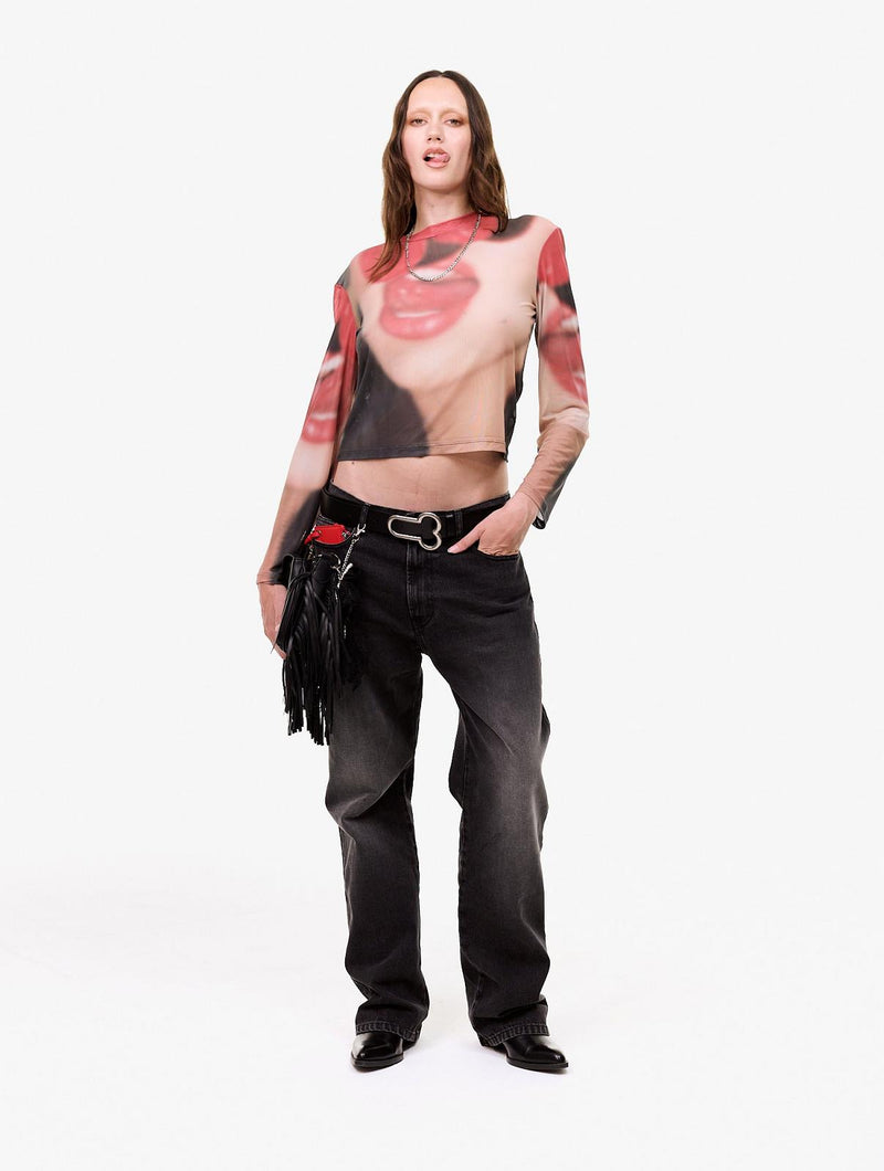 CARNE BOLLENTE Maraschino madness longsleeve aop