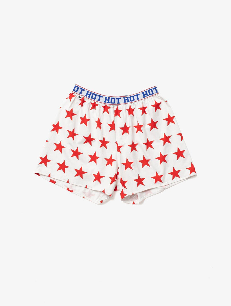CARNE BOLLENTE Reach for the stars boxers AOP red