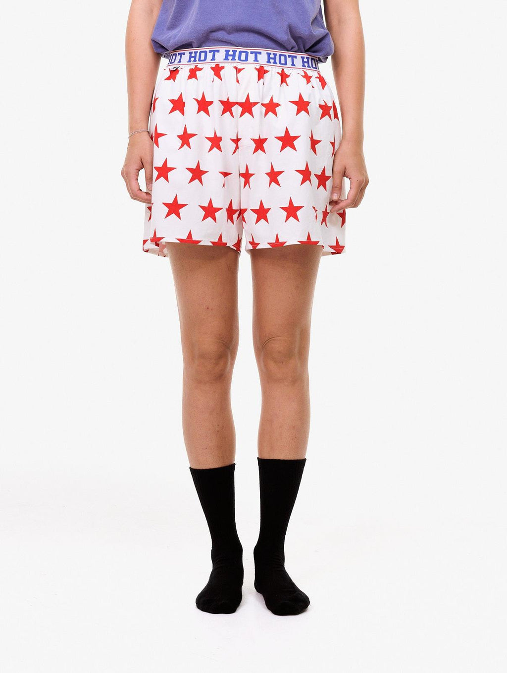 CARNE BOLLENTE Reach for the stars boxers AOP red