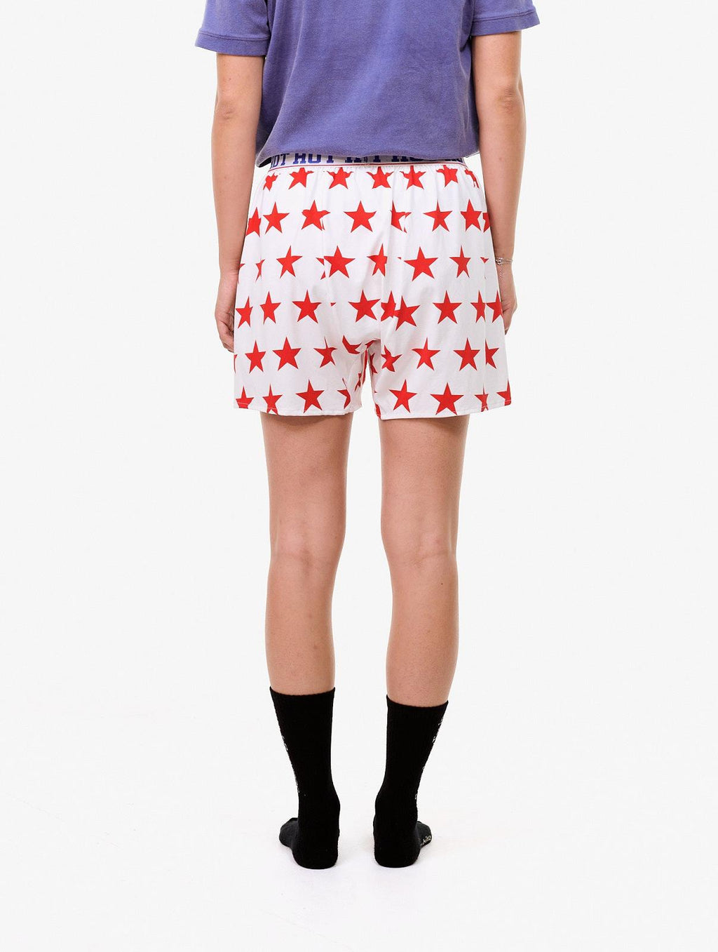 CARNE BOLLENTE Reach for the stars boxers AOP red
