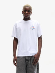 CARNE BOLLENTE Rear window t-shirt white
