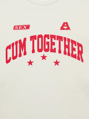 CARNE BOLLENTE Together again longsleeve t-shirt off white