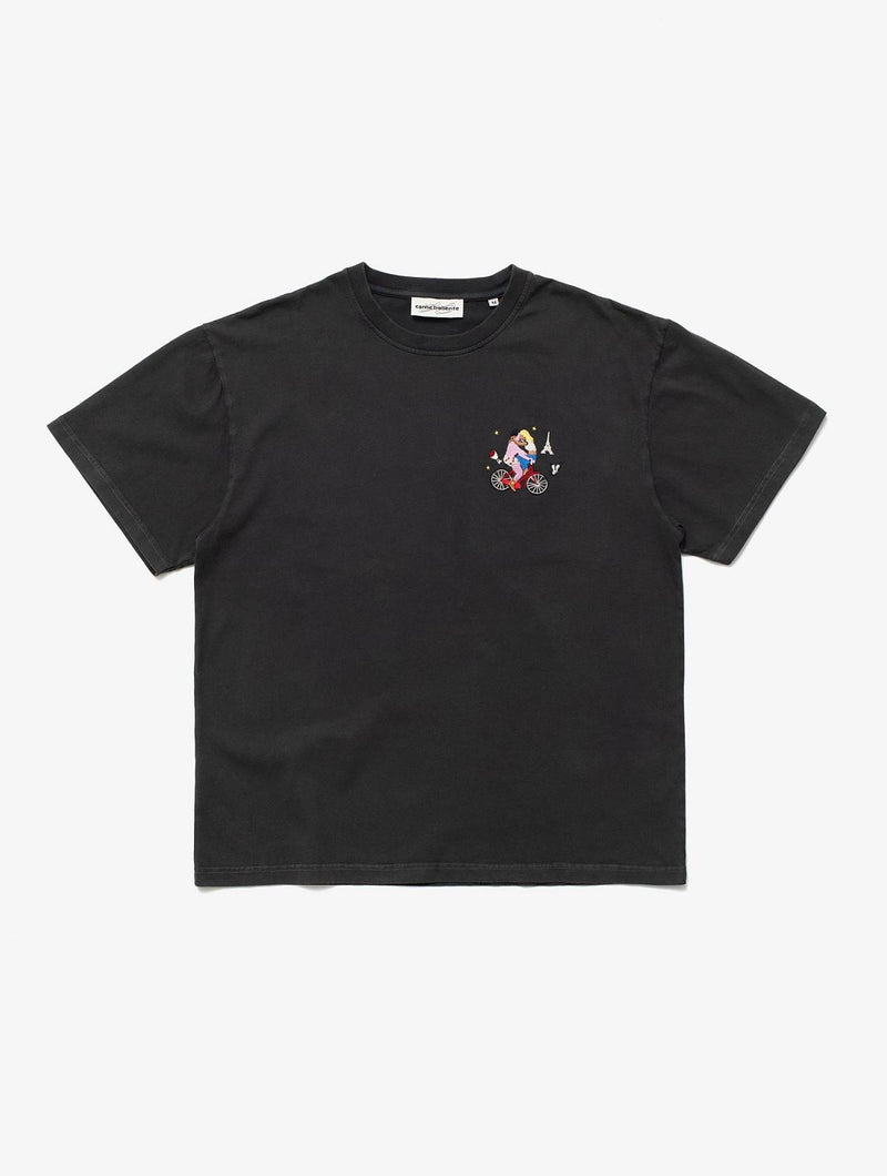 CARNE BOLLENTE Velo Valentine t-shirt off black
